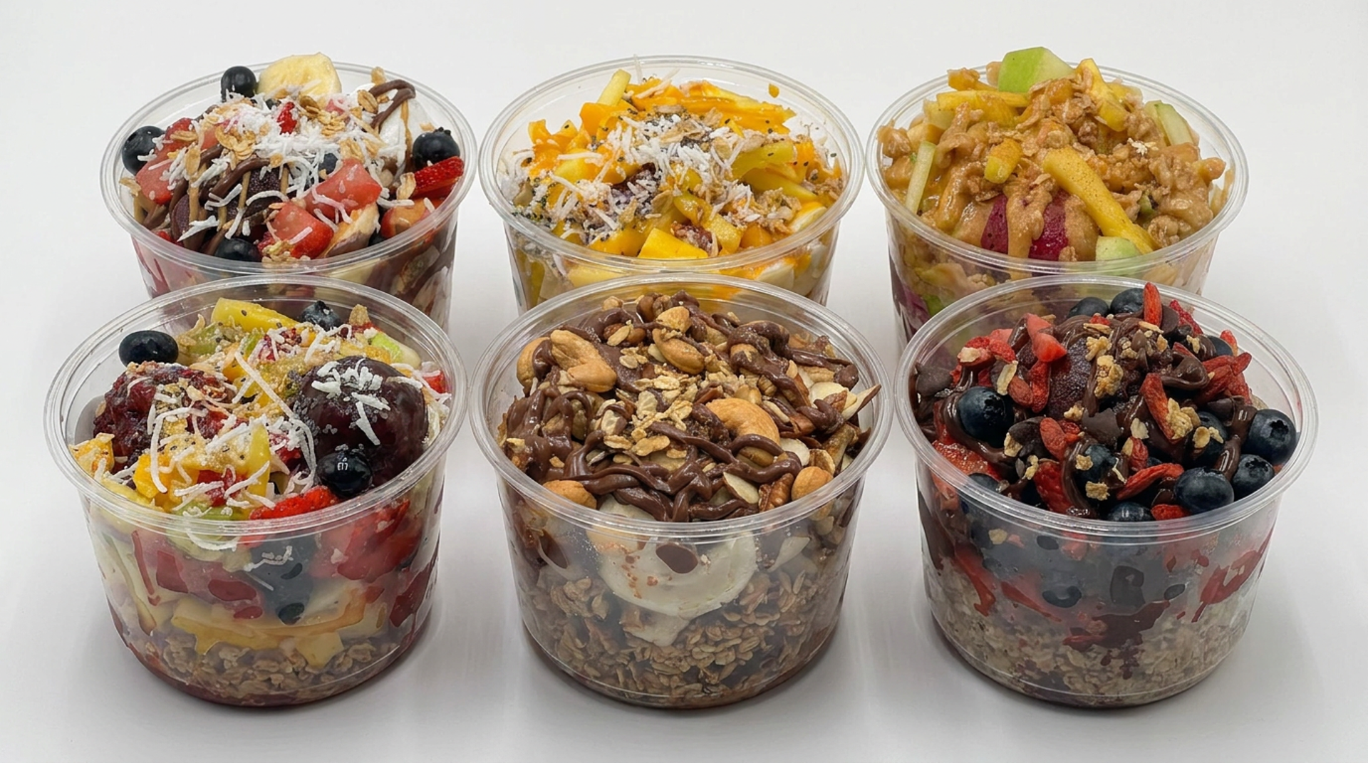 Big bowls, nicely presented